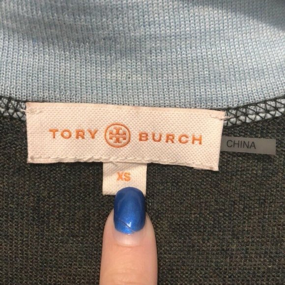 Tory Burch Simone Boyfriend Wool Cardigan - Picture 7 of 8
